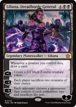 mtg 戦慄衆の将軍、リリアナ 天野 戦慄衆の将軍、リリアナ/Liliana