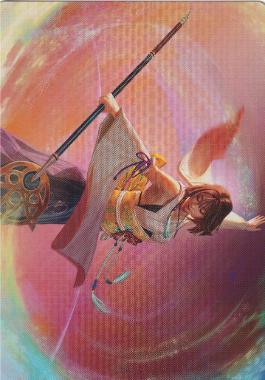 MTG FF 大召喚士、ユウナ 拡張アート MTG FF 大召喚士、ユウナ 日英