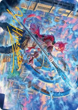 時空を渡りし者、グ•ラハ•ティア MTG FF 003)《時空を渡りし者、グ