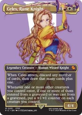 167)□拡張アート□《ルーンナイト、セリス/Celes, Rune Knight》[FIC