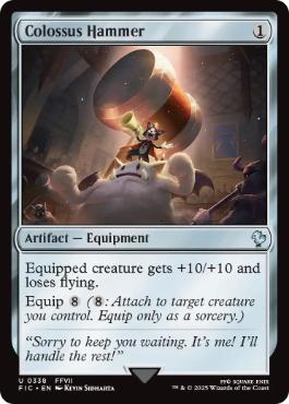 Foil】《巨像の鎚/Colossus Hammer》[M20] 茶U | 日本最大級 MTG通販