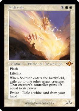 Foil】(003)□旧枠□《孤独/Solitude》[H2R] 白R | 日本最大級 MTG通販
