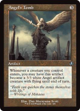 438)□旧枠□《天使の墳墓/Angel's Tomb》[INR] 茶U | 日本最大級 MTG