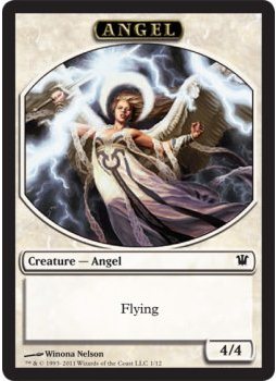 001)《天使トークン/Angel token》[ISD] 白 | 日本最大級 MTG通販