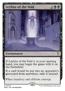 買取：《虚空の力線/Leyline of the Void》[GPT] 黒R | 日本最大級 MTG