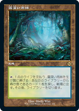 買取：《霧深い雨林/Misty Rainforest》[ZEN] 土地R | 日本最大級 MTG