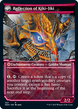 MTG 鏡割りの寓話/キキジキの鏡像 ストアチャンピオンシップ プロモ版