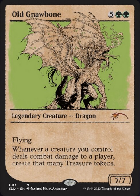 MTG アンパサンド プロモ 年老いた骨齧り Old Gnawbone 美品 197