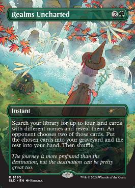 Foil】《未知な領域/Realms Uncharted》[ROE] 緑R | 日本最大級 MTG