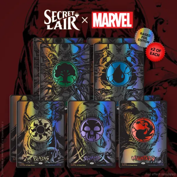 Marvel's Spider-Man: Mana Symbiote Raised Foil Edition [Secret