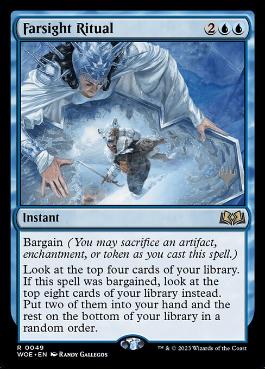 049)《遠見の儀式/Farsight Ritual》[WOE] 青R | 日本最大級 MTG通販