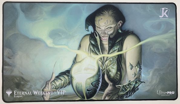 mtg プレイマット トレイリアのアカデミー eternal weekend mtg プレイ