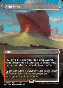 109)□ボーダーレス□《乾燥台地/Arid Mesa》[SPG] 土地 | 日本最大級