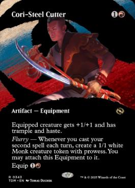 103)《コーリ鋼の短刀/Cori-Steel Cutter》[TDM] 赤R | 日本最大級 MTG