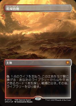 買取：《乾燥台地/Arid Mesa》[ZEN] 土地R | 日本最大級 MTG通販サイト