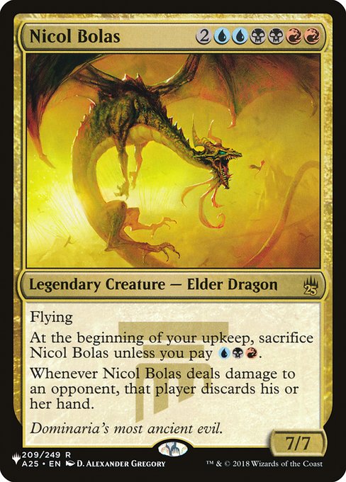 □旧枠□《ニコル・ボーラス/Nicol Bolas》[TSB] 金R | 日本最大級 MTG
