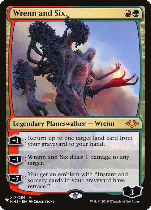 買取：(217)《レンと六番/Wrenn and Six》[MH1] 金R | 日本最大級 MTG
