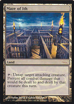 MTG イス卿の迷路/Maze of Ith》[DRK] 土地 英語 en 3枚 イス卿の迷路