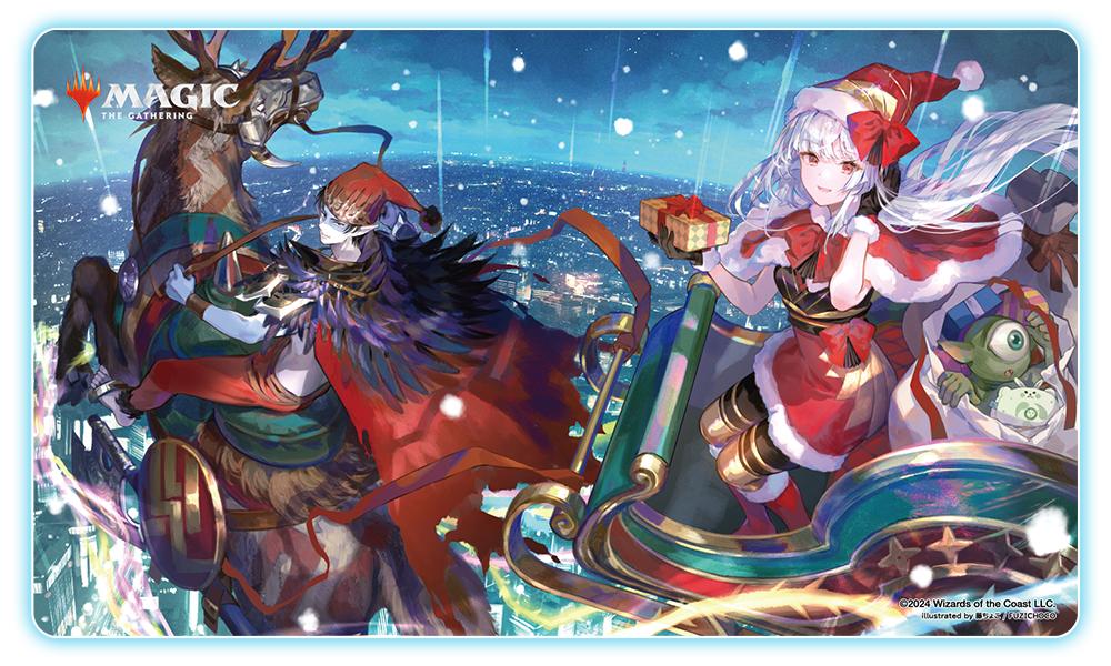 MTG 放浪皇のお花見 放浪皇 藤ちょこイラストプレイマット 未開封 MTG