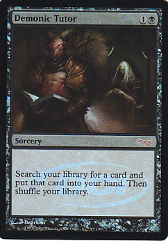 悪魔の教示者/Demonic Tutor 英語一枚 英)悪魔の教示者 / Demonic