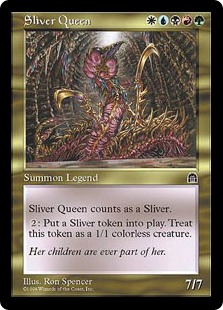 MTG 斬雲スリヴァー Foil TSR 旧枠仕様 日本語 MTG 斬雲スリヴァー