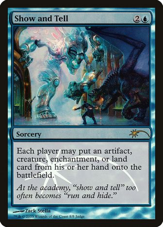 実物提示教育/Show and Tell》[CN2] 青R | 日本最大級 MTG通販サイト