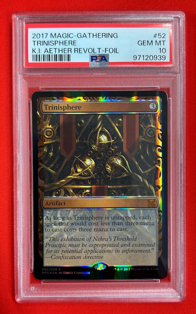 Foil】《三なる宝球/Trinisphere》※部分光沢[MPS] 茶R | 日本最大級