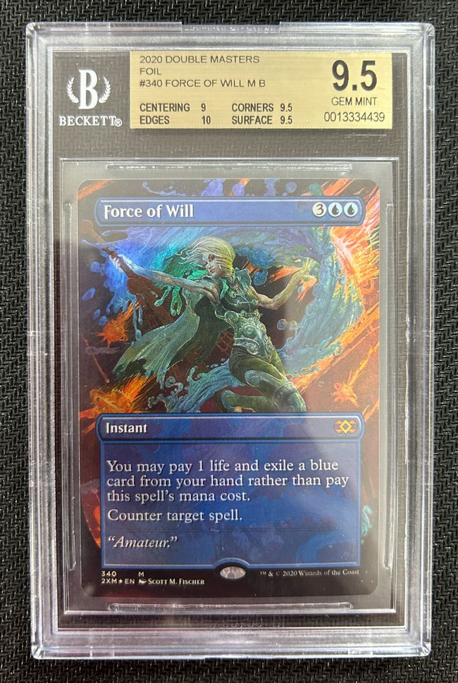 MTG 意志の力/Force of Will 金枠 ゴールド Yahoo!オークション - MTG