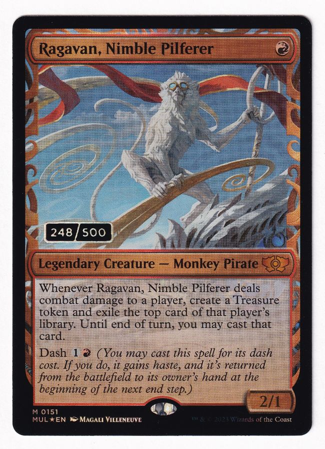 敏捷なこそ泥、ラガバン foil4枚 MTG foil 4枚セット 敏捷なこそ泥