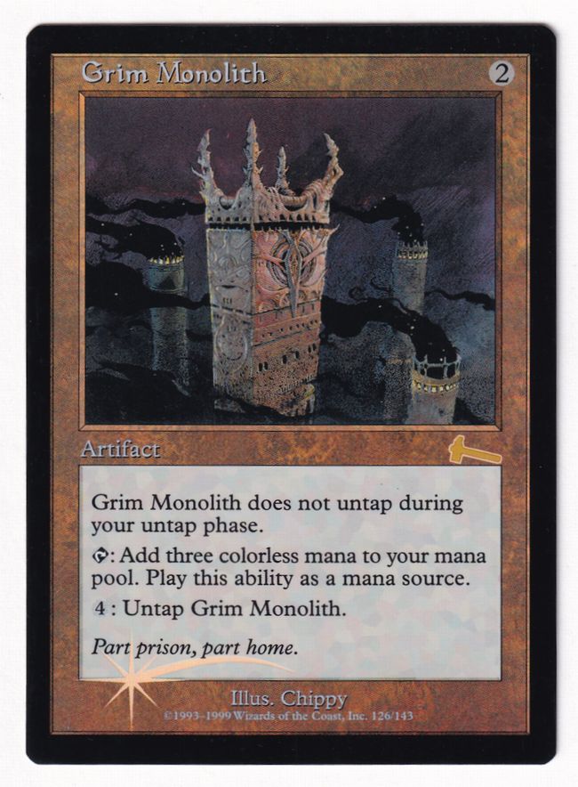 MTG 厳かなモノリス フランス語 SP 厳かなモノリス (Grim Monolith