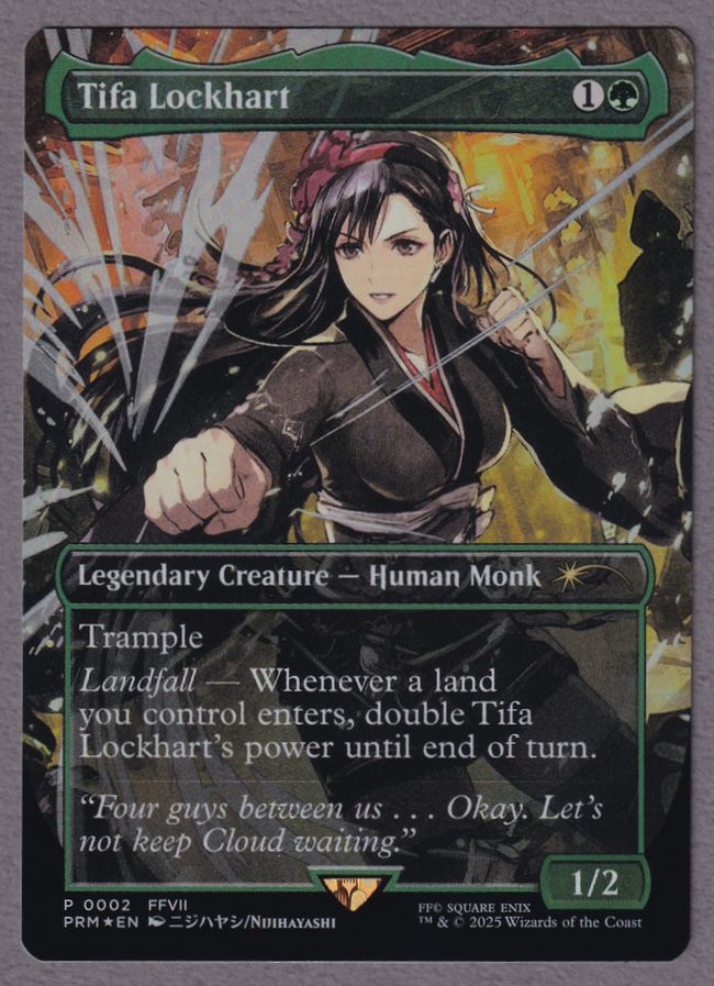 チョコボトラック・Foil】(567)□ボーダーレス□《ティファ・ロック