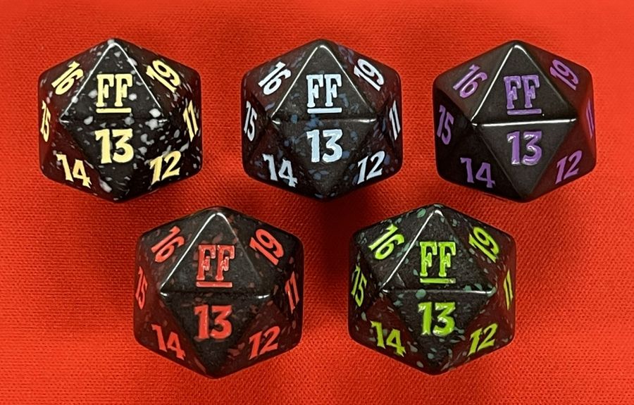 MTG スピンダウン・ライフカウンター 20面 5種セット(FINAL FANTASY