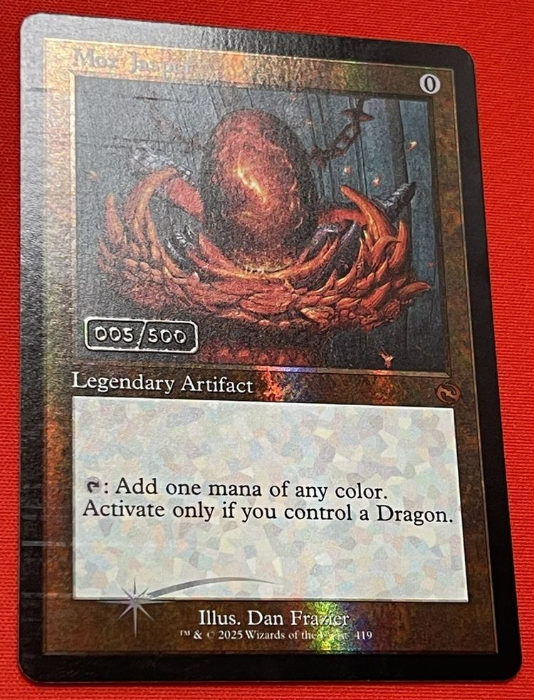 ダブルレインボウ・Foil】(419)□旧枠□《モックス・ジャスパー/Mox