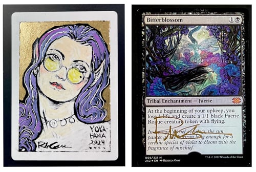 mtg artist proof アーティストプルーフ MTG 森 AP アーティスト