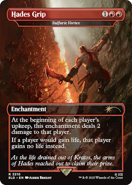 Secret Lair x God of War: Greekに収録される《世界大戦》 《炎の儀式