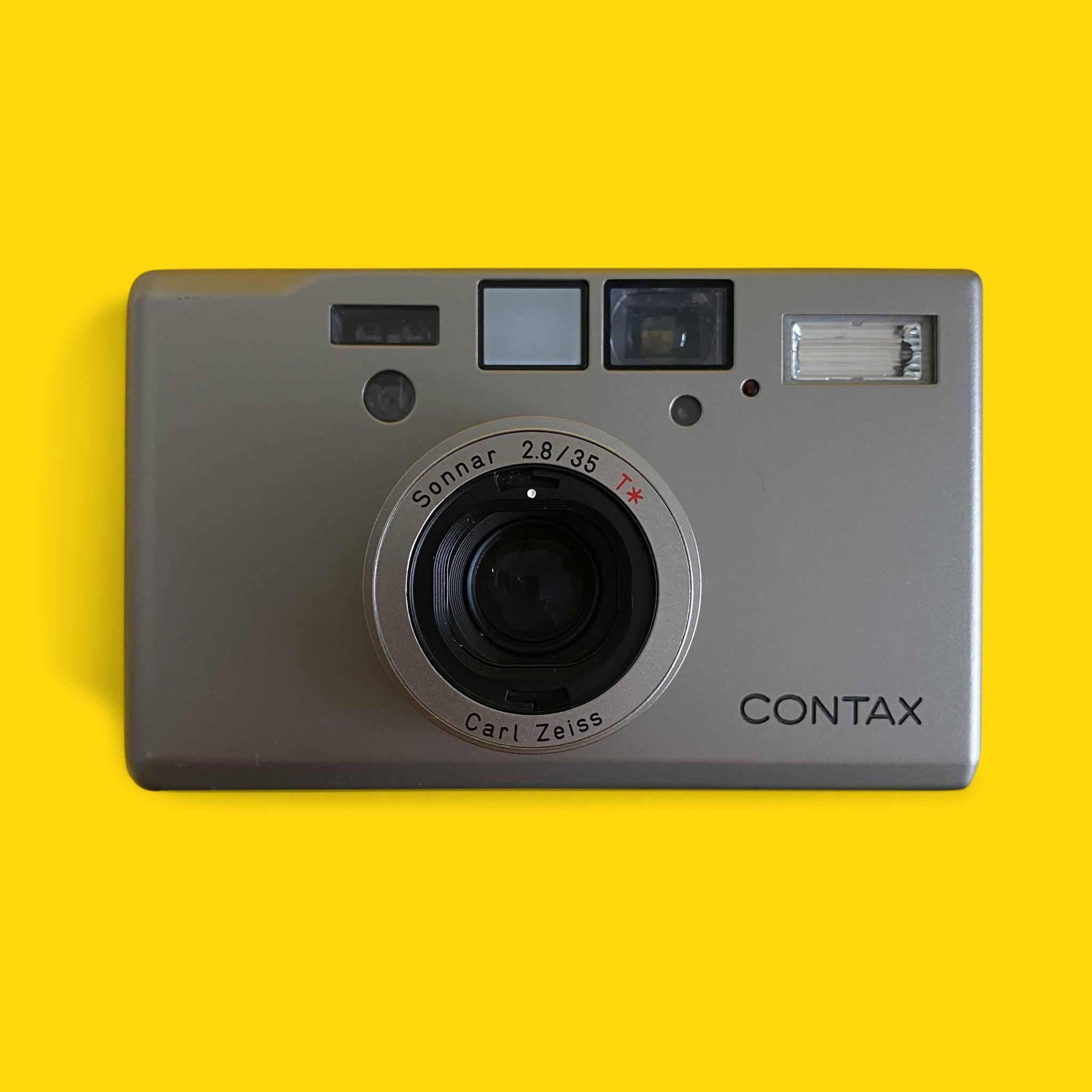 CONTAX T3 DATA BACK 動作確認済 フィルム コンパクト カメラ 世界で