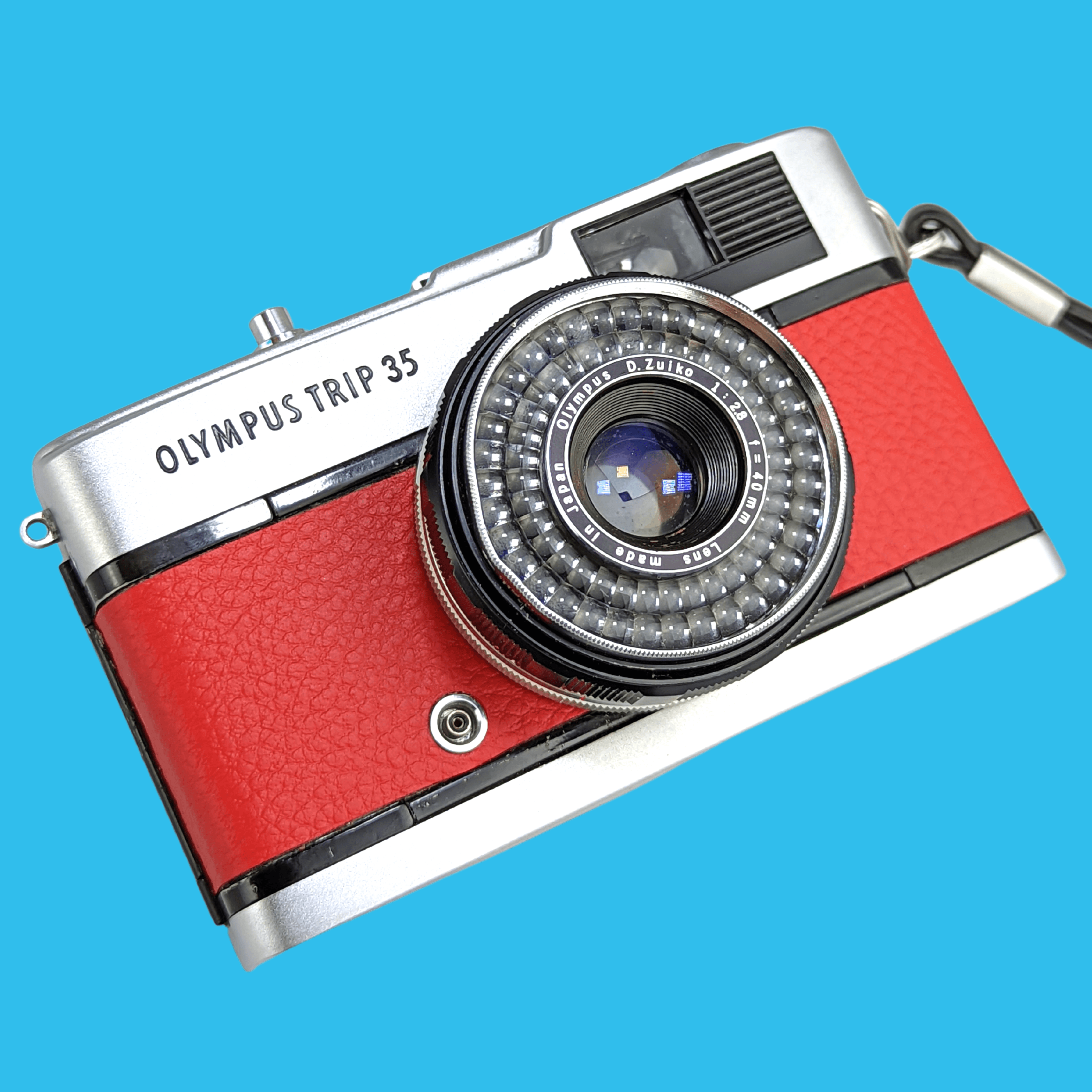 整備済完動品・モルト⁄赤ベロOK!Olympus Trip35 整備済完動品・