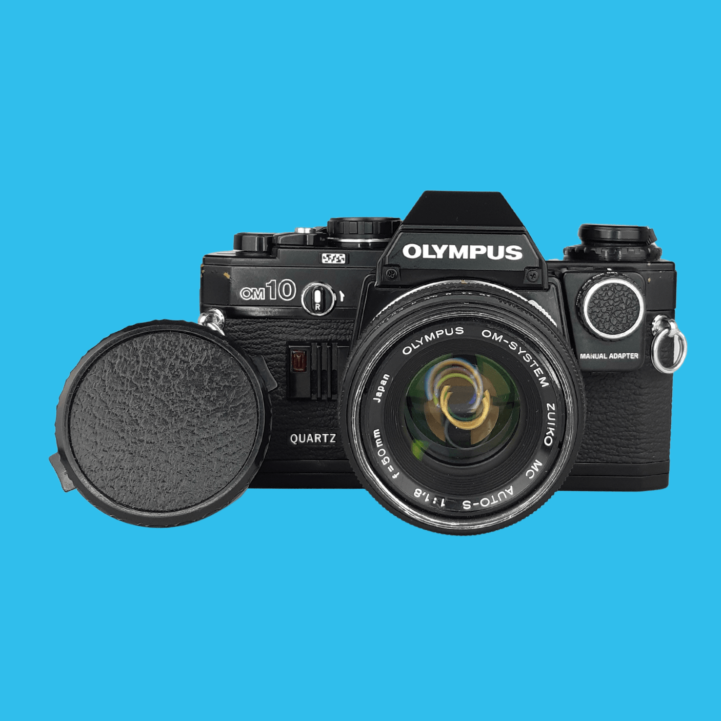 人気 【】 OLYMPUS オリンパス OM-10 ブラック 中古】 【難あり品