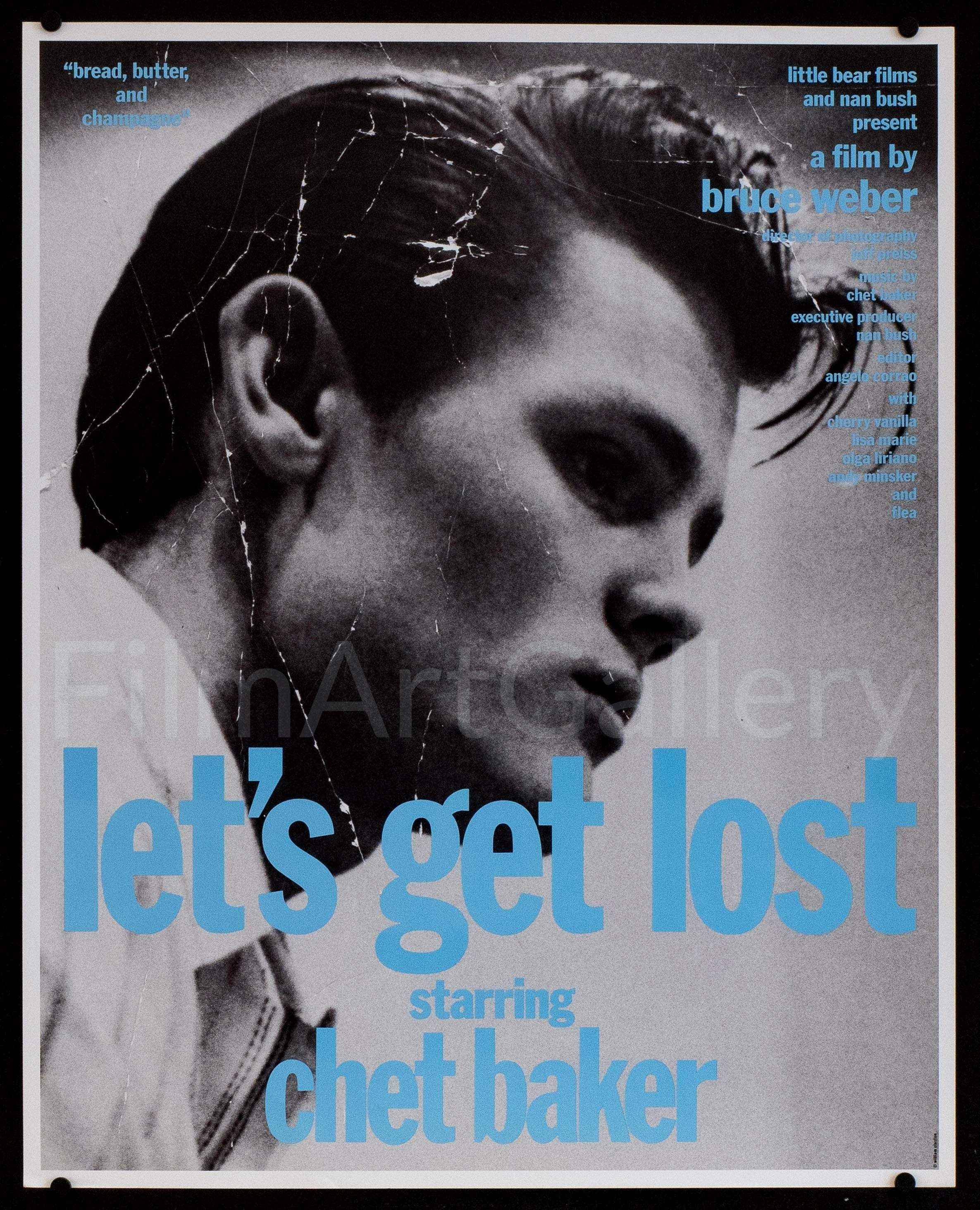 Let's Get Lost Movie Poster 1988 17x22