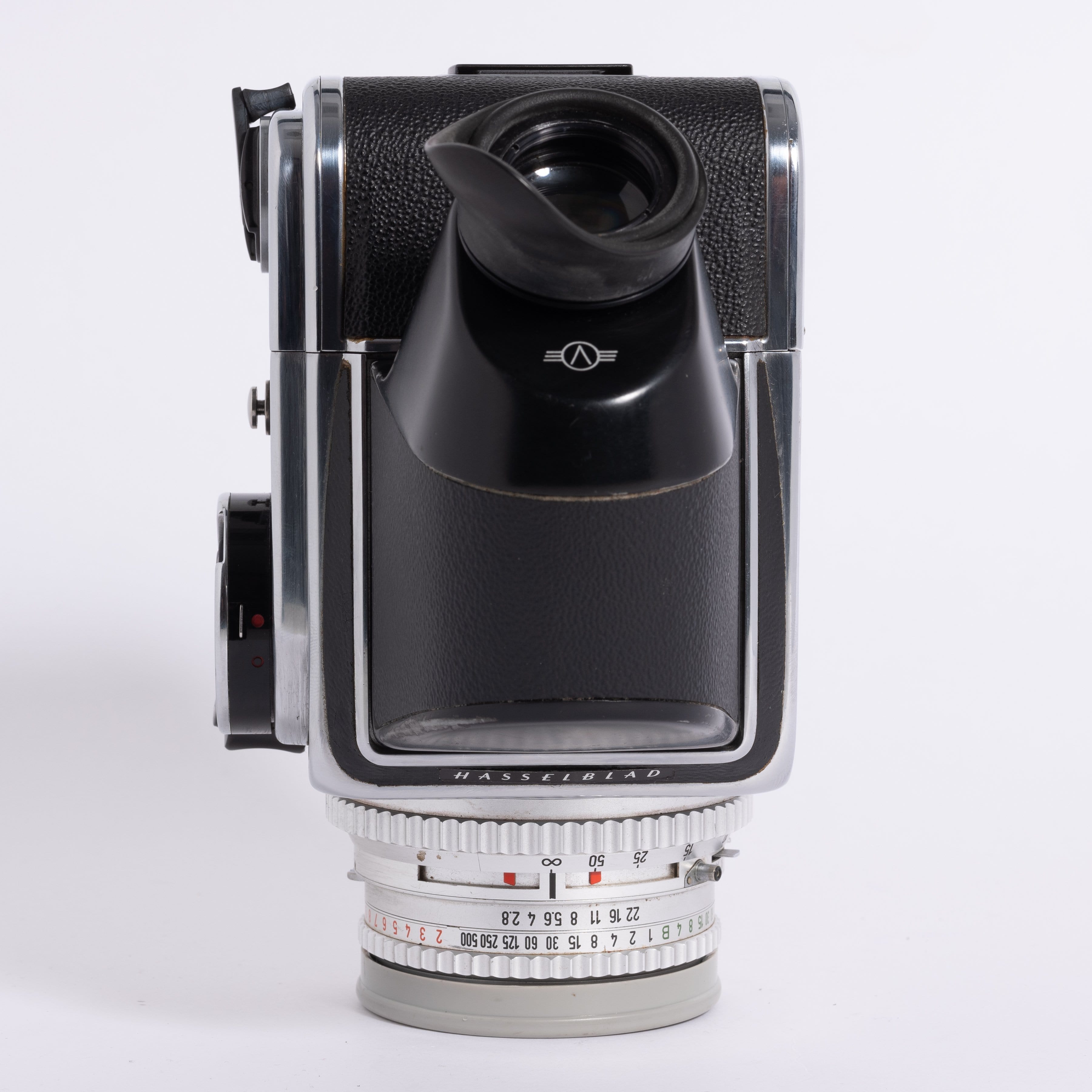Hasselblad 500C with Zeiss Planar T* 80mm f/2.8 and Prism Finder