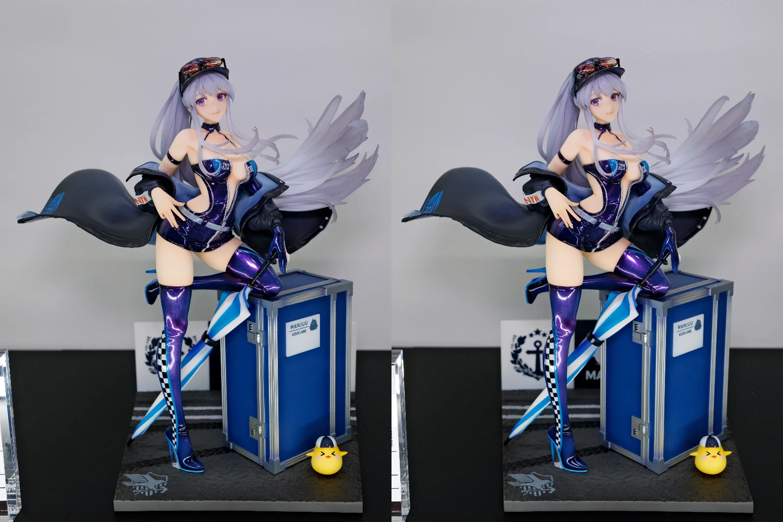 APEXアズールレーンエンタープライズ フィギュア 胸元から腰まで、大胆