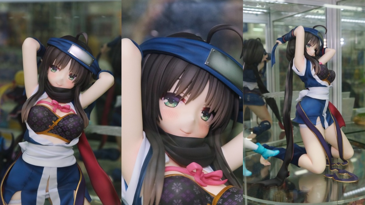 千恋*万花 常陸茉子 1/3.5完成品フィギュア あみあみ限定版 特典