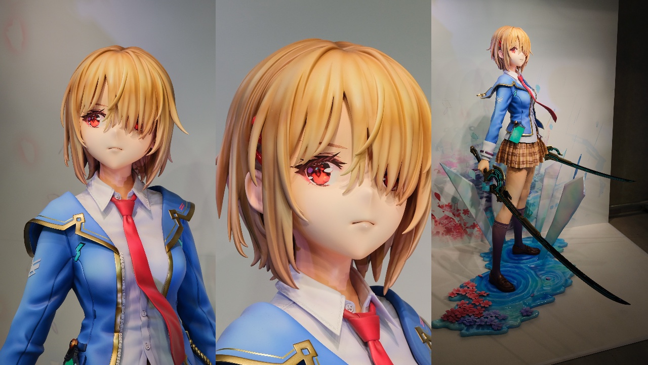 特典付き ヘブンバーンズレッド 茅森月歌 フィギュア 1／ ONE SLASH