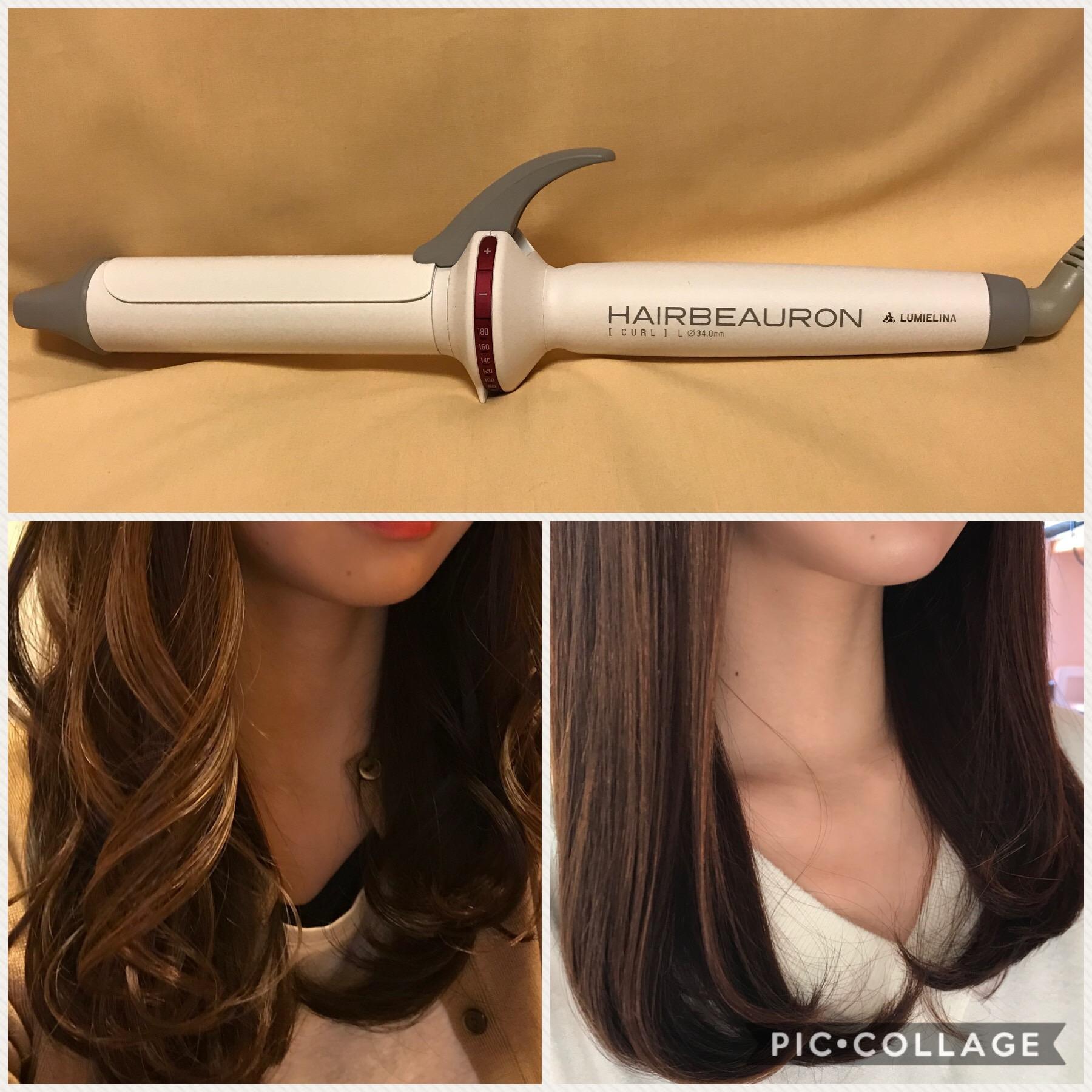 HAIRBEAURON 4D Plus カール L-type 34.0mm LUMIELINA リュミエリーナ