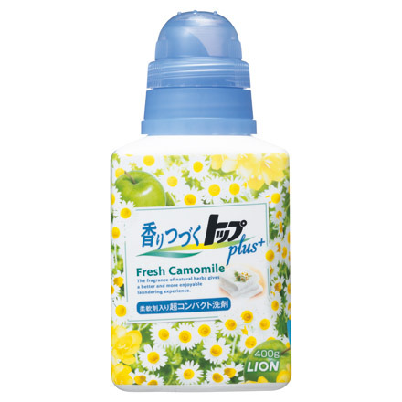 LION 香りつづくトッブ フレッシュ カモミール 洗濯洗剤 柔軟剤入り