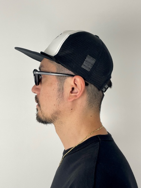 COOTIE / 5 Panel Mesh Cap -White-