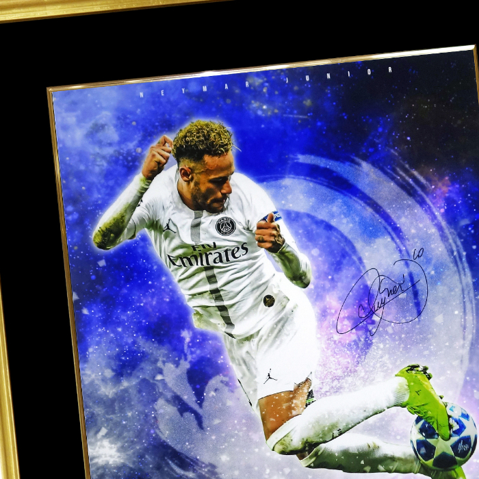 証明書付】ネイマール 直筆サイン ポスター 証明書付】ネイマール 直筆