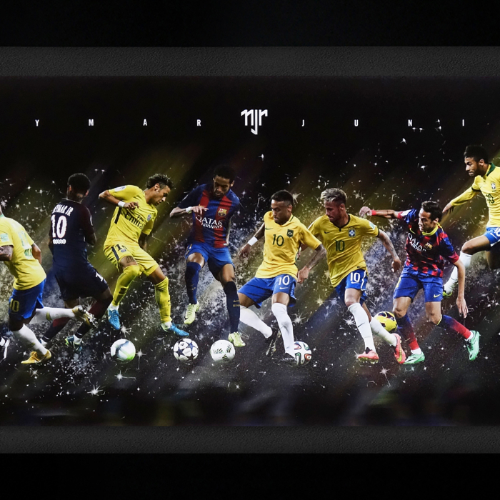 限定直筆サイン!】ネイマール ワールドカップ ブラジル代表 パリ