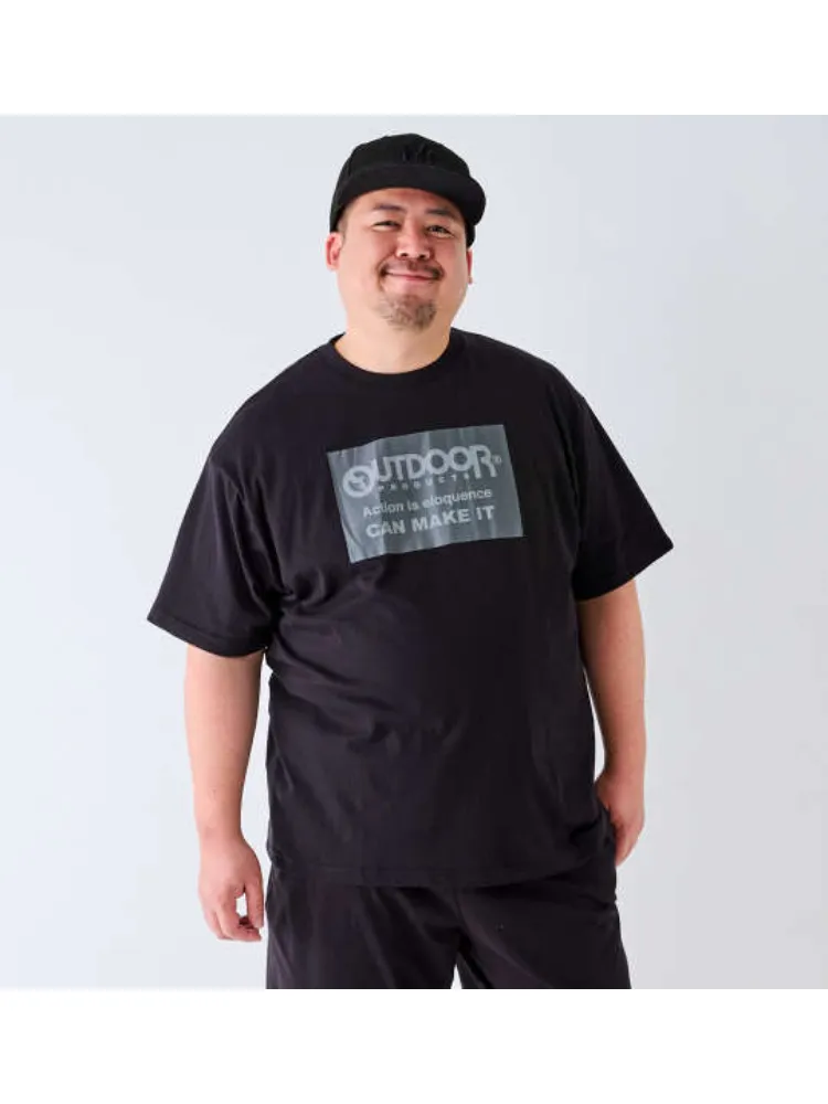 L．グレー 【OUTDOOR PRODUCTS】【3L-6L】天竺半袖Tシャツ ＊カタログ