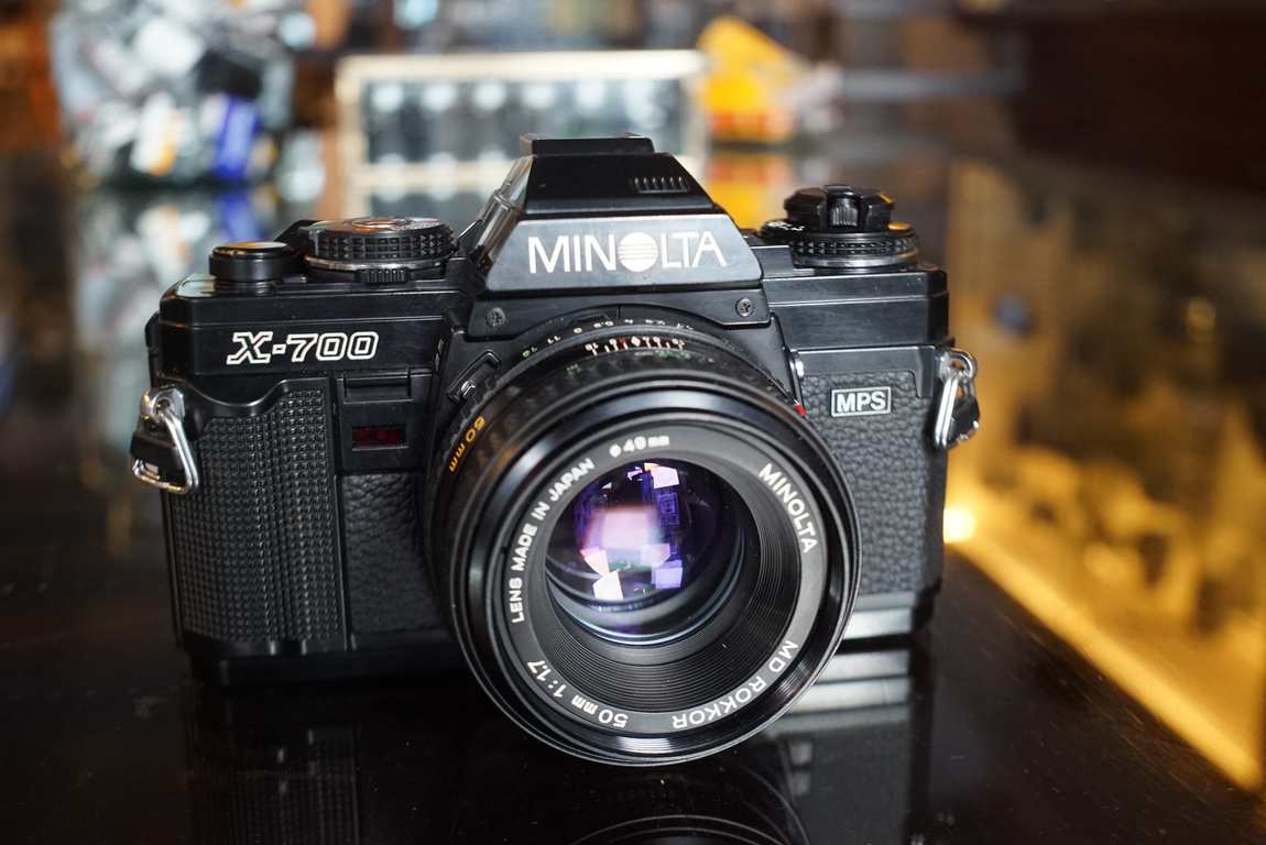 ミノルタMINOLTA X-700 MD ROKKOR 50mm F1.4 #194782